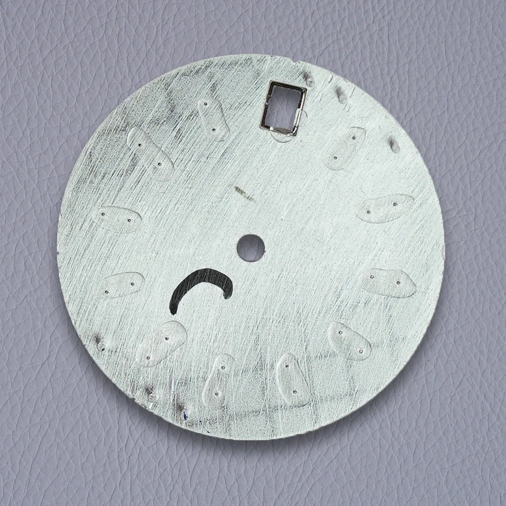 28.5 مللي متر S شعار ماتي الطلب صالح NH35/NH36/4R/7S حركة الأخضر مضيئة عالية الجودة بحيرة الأزرق ساعة تعديل الملحقات