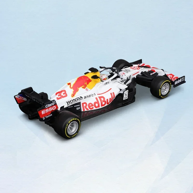 Bburago-Red Bull RB16 موديل سيارة تركيبة ، RB16 ، RB16 ، RB16B ، لعبة دييكاست مصغرة ، سبيكة كياكة خاصة ، هدية عيد الميلاد ، oy ، ثور أحمر ، متوفر