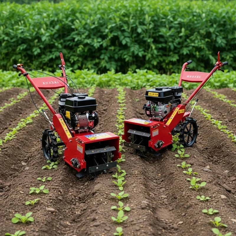 

High-Torque Tiller Large-Scale Farming | Professional Power For Deep Plowing & Maintenance