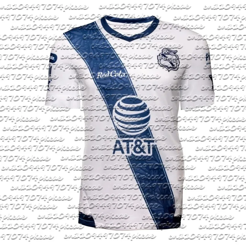 Nueva Llegada, Camiseta de la Temporada 19-20 del Club Puebla, para Hombre, Mujer, Jóvenes y Adultos, Transpirable, de Secado Rápido, Uniforme de Entrenamiento