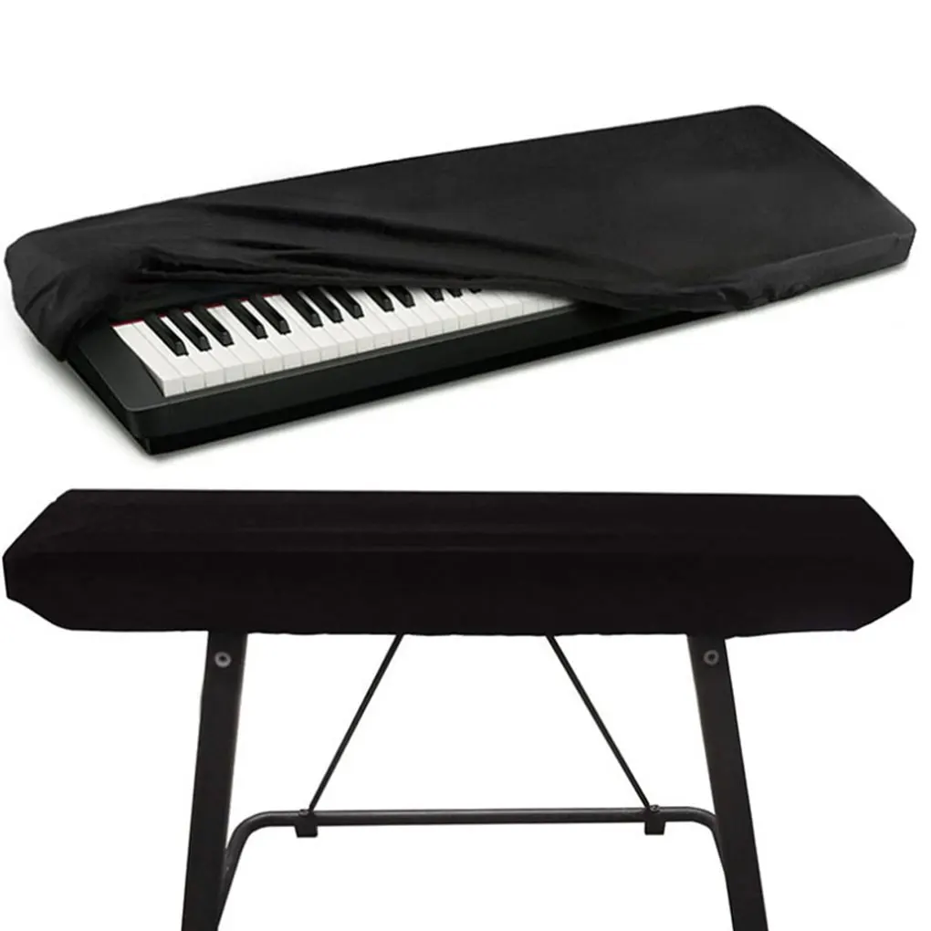 66/88-key Digital Electronic Piano Dust Cover with Retractable Rope Buckle Waterproof Piano Cover Fully Enclosed Piano Top Cover