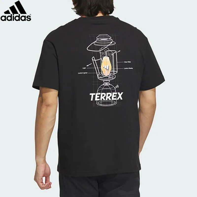 Adidas/Adidas Camiseta de manga corta informal y transpirable para hombre TERREX IC1945