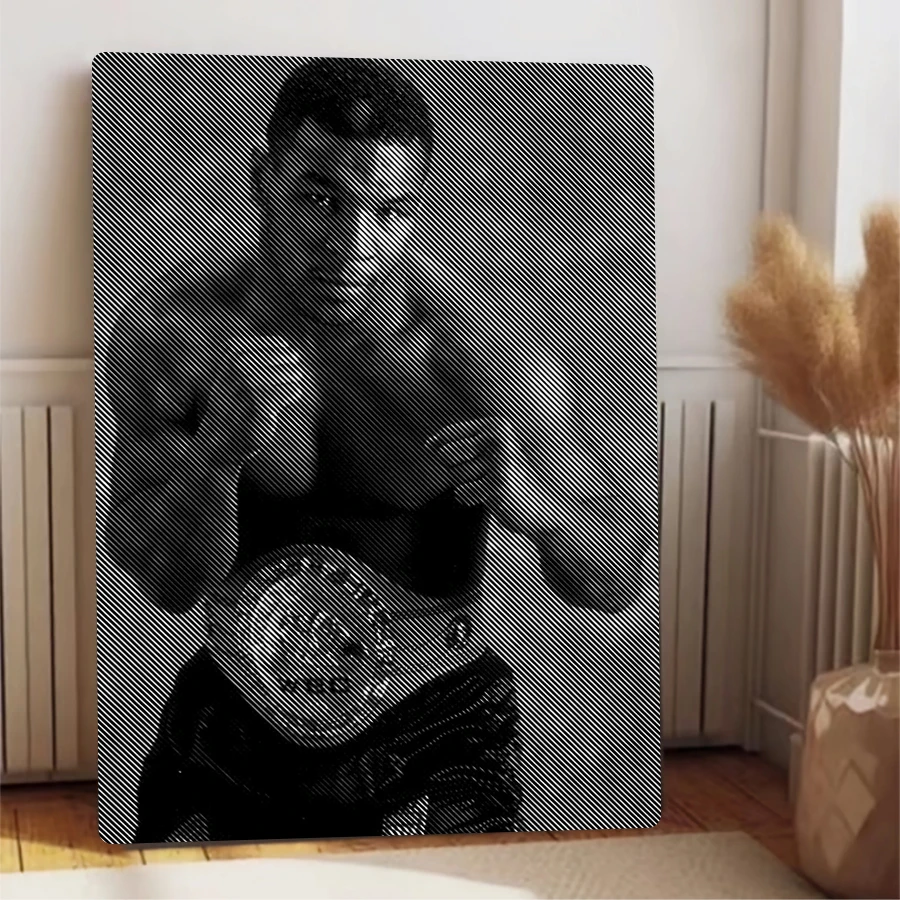 Creative Boxer Metal Tin Sign - Home Gym Minimalist recension och pris