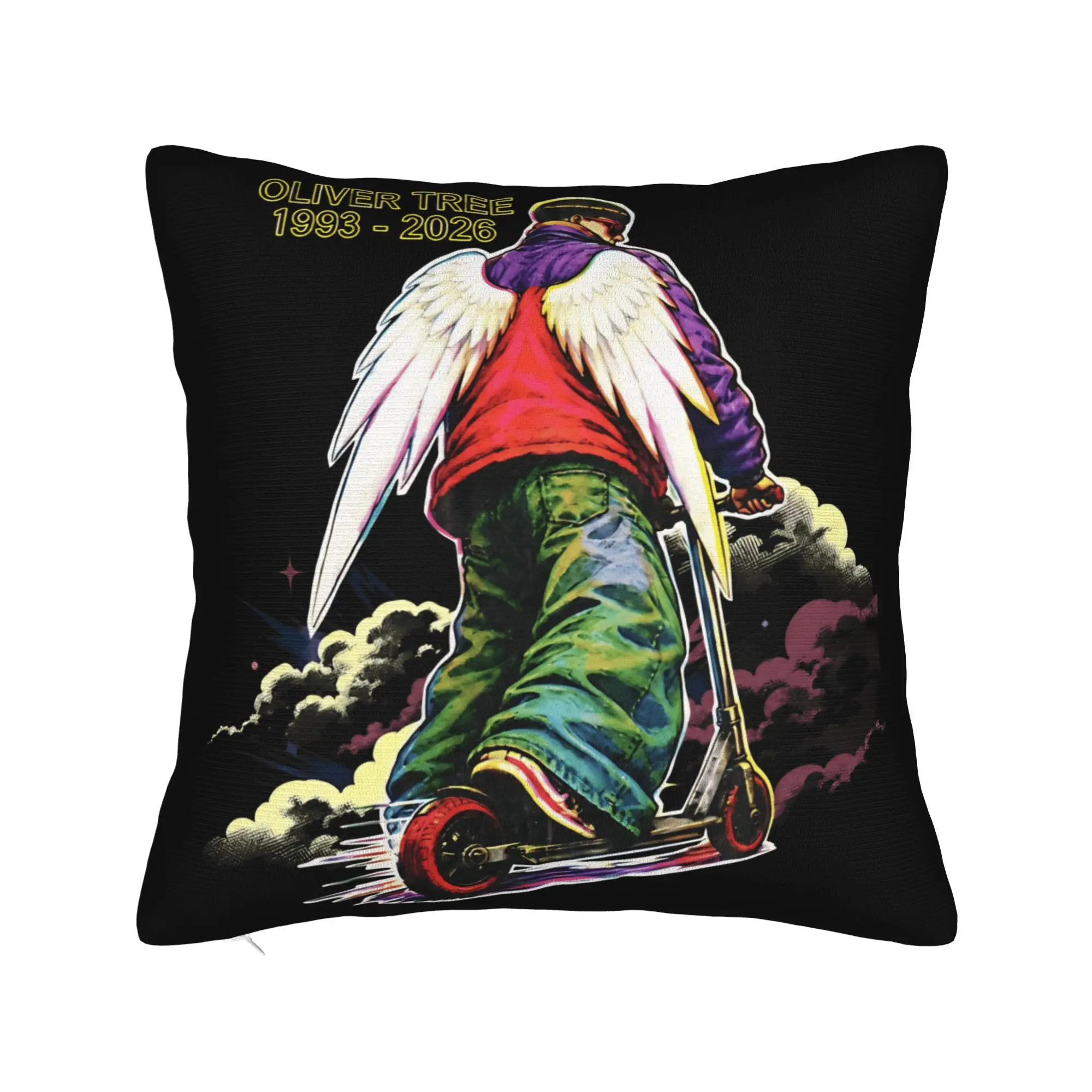Pillow Case Oliver Tree Rest In Peace 1993 to 2026 Memorial   OT Design  Pillow Cover For Couch Sofa Bedroom Fashion Pillowcases
