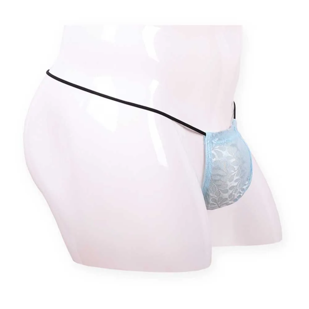 

Прозрачные футболки для мужчин, кружевные стринги с тонким ремешком, стринги с Т-образной спинкой и низкой талией, удобное нижнее белье, трусы