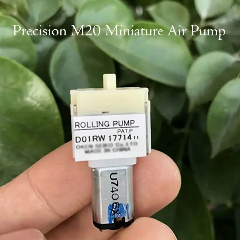 M20 Miniature Air Pump DC1.5V-3V Micro Air Pumps, Mini Oxygen Pump, Precision Instrument Rolling Pump Accessories Power Tools