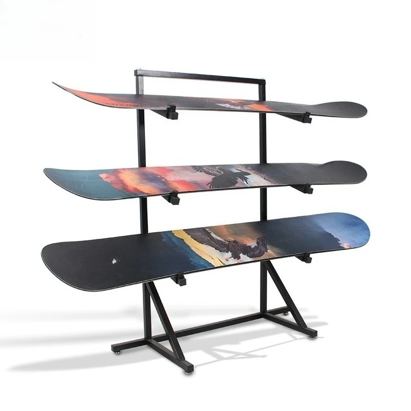 Snowboard, Screw Holder Snowboard, Floor Rack Veneer, Double Board Rack, Equipment Rack