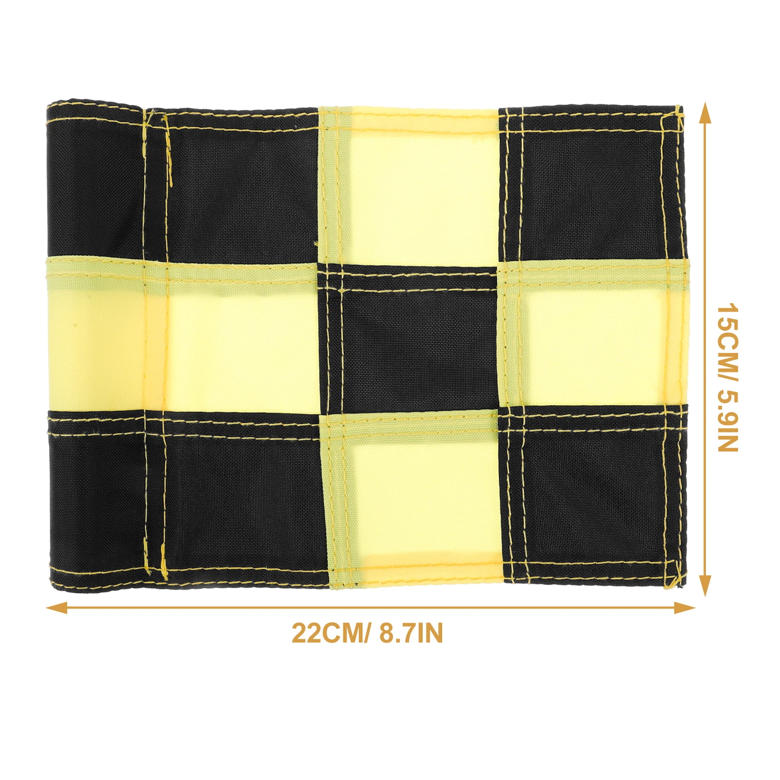 

Golf Training for Practice Checkered Nylon Golfs Targeting Flags Golf Yard Markers Golfing Tools Putting Flags