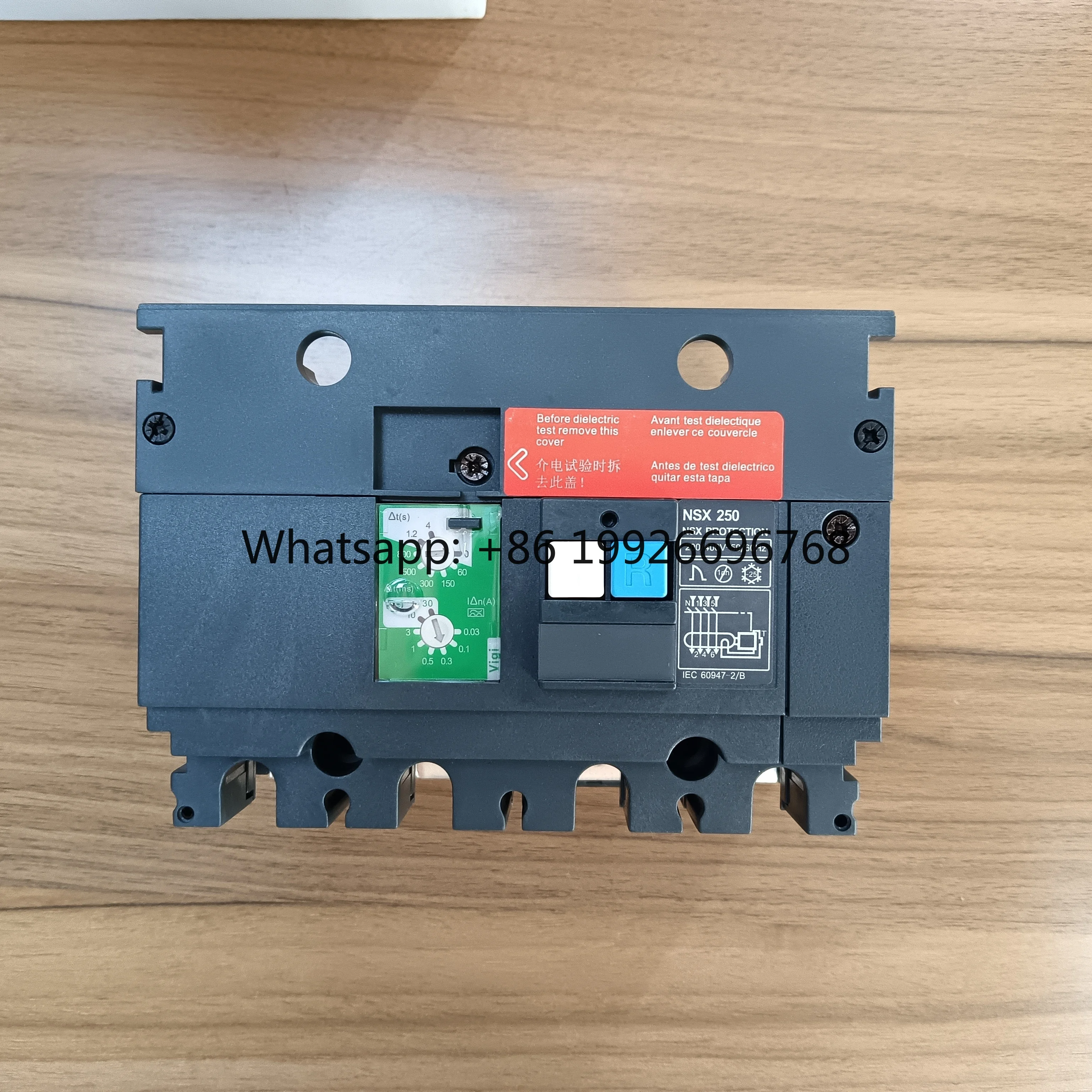 China Famous Brand SSPD NSX 100-250 4P Earth Leakage Circuit Breaker VIGI Earth-leakage protection Modules