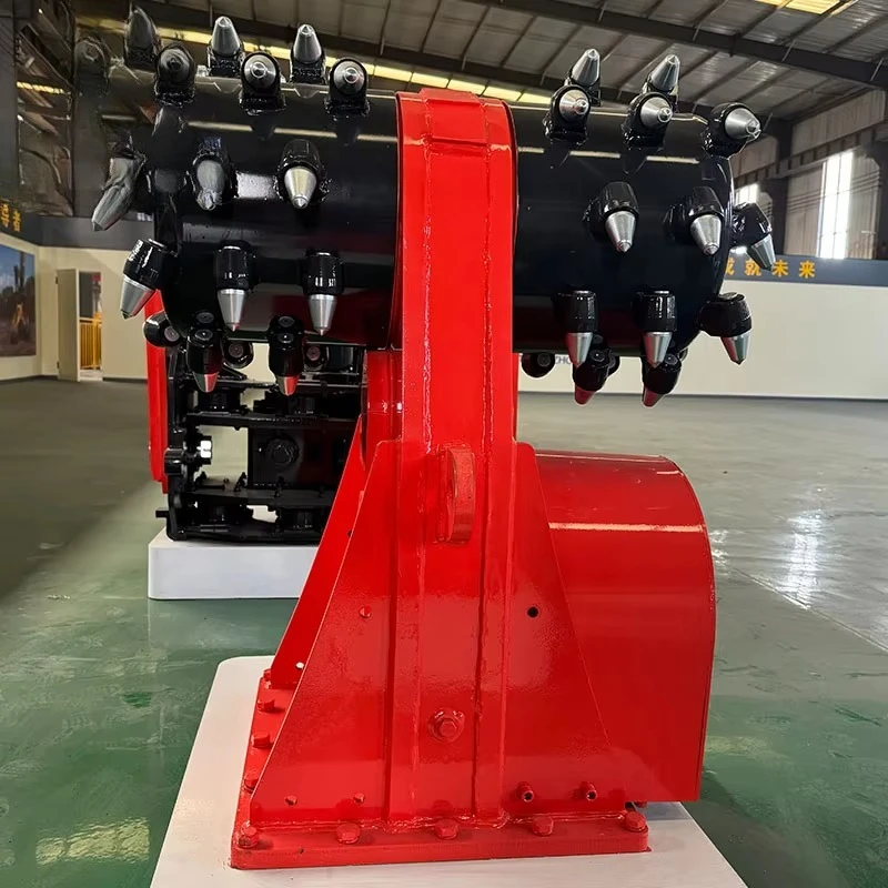 Hydraulic Milling Attachment Drum Cutter Hydraulic Drum Cutter Rotary Drum Cutter for Trenching and Road Milling on Excavator