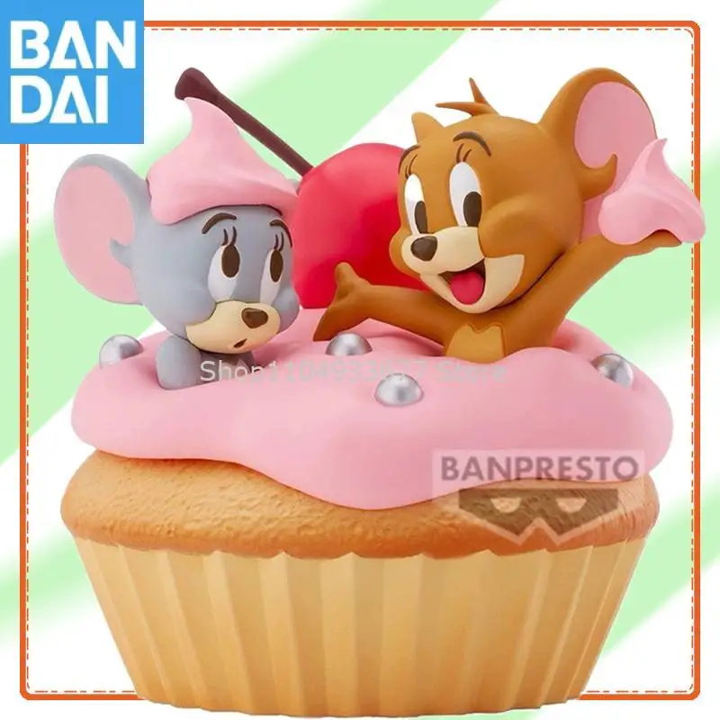 

Bandai Namco Banpresto Tom and Jerry Jerry Nibbles Tuffy PVC In Stock Original Genuine Figure Model Collector Figurine Toys Gift