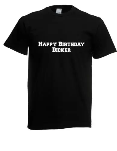 Herren T-Shirt Happy Birthday DickerI Sprüche I Fun I Lustig I  bis 5XL