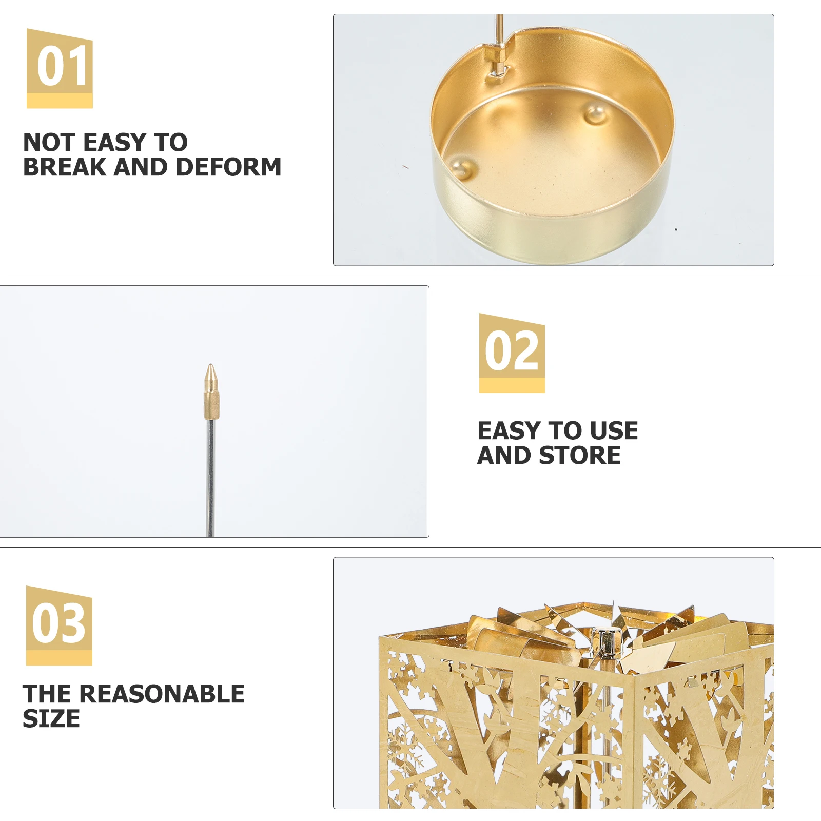 

1pc Aroma Tray Elegant Dining Table Decor Heat Resistant Desktop Holder For Wedding Home Party Restaurant Use