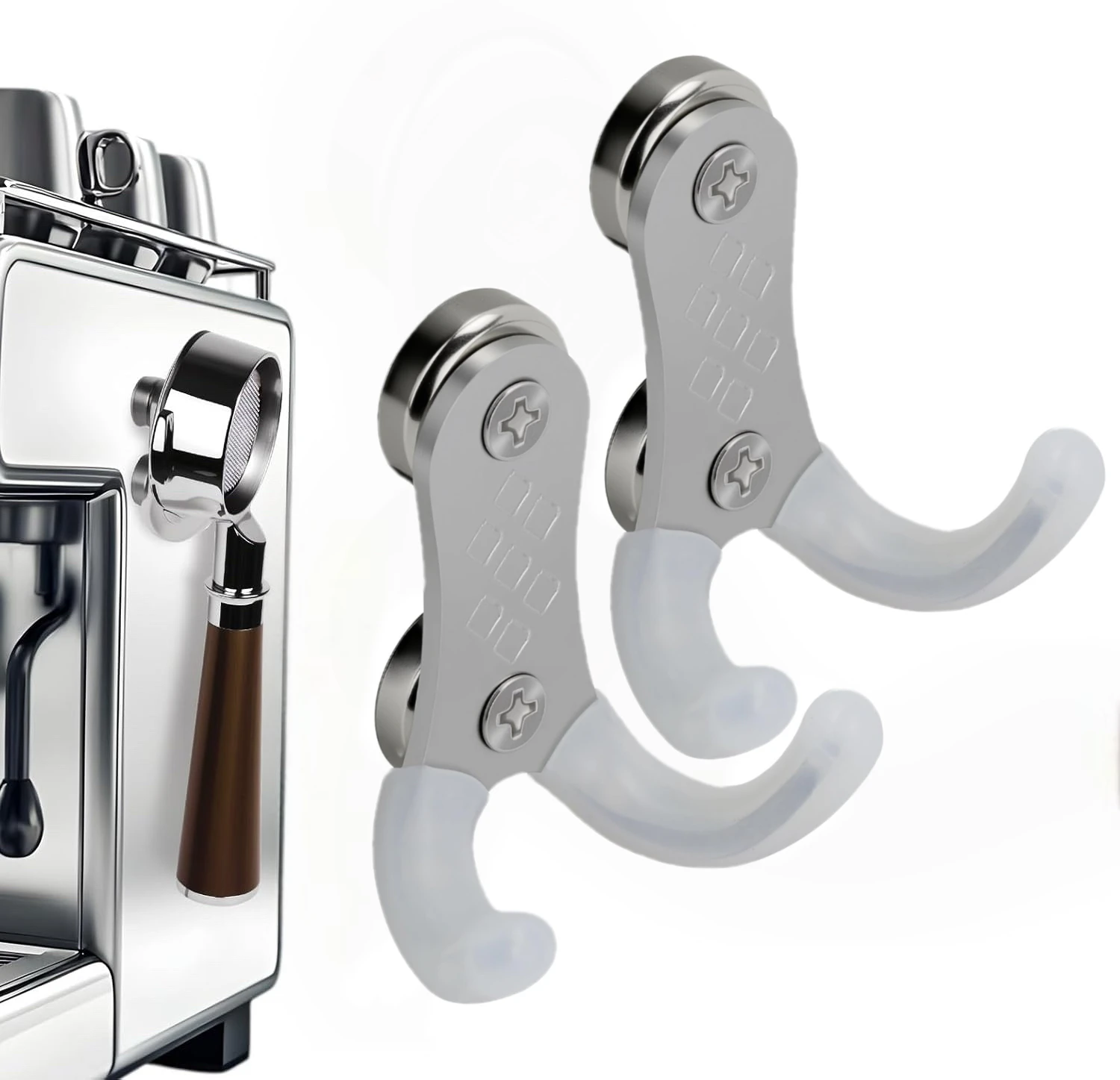 Magnetic Coffee Portafilter Tamper Holder, Espresso Accessories Organizer for Breville, Ninja Luxe Cafe Coffee Maker etc.