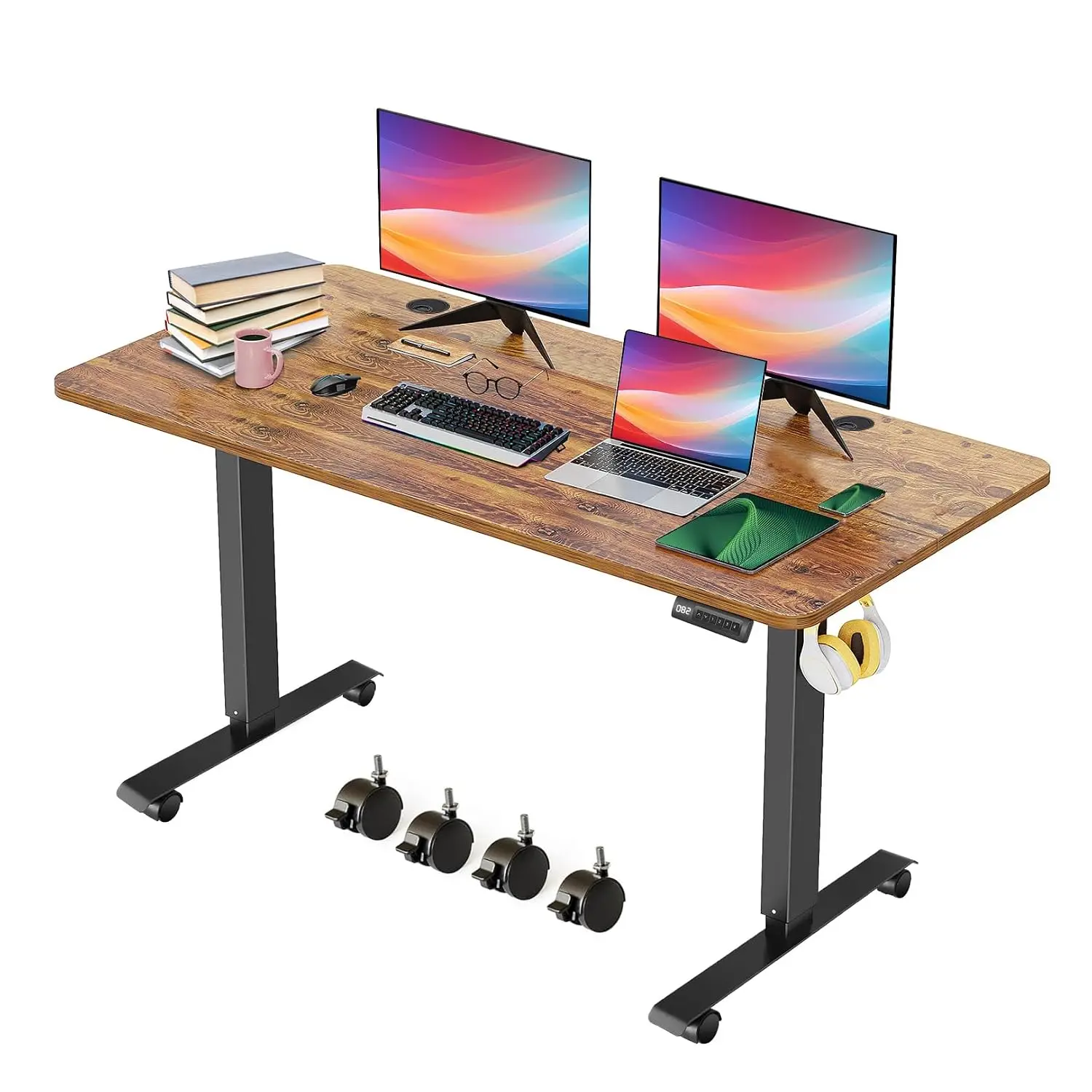 Electric Standing Desk Adjustable Height 48