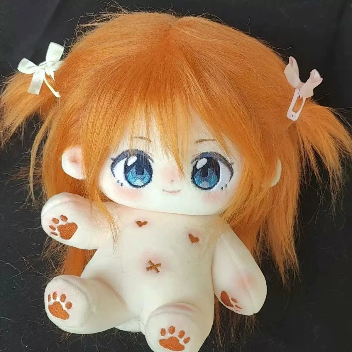 20CM New EVA Asuka Langley Soryu Cosplay Cartoon Anime Soft Body Dress Up Clothes Xmas Gift