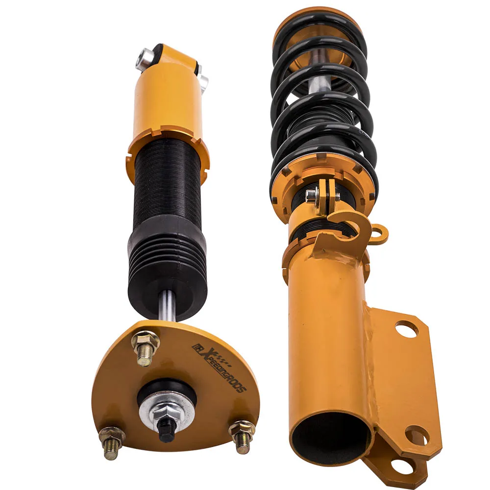 Air Shocks to Coil Spring Coilover Lowering Kit For BMW X5 E53 2000-2006 Strut Assembly Coilovers Shocks Springs For Adj. Height