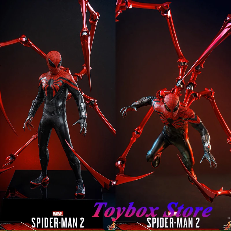 Горячие игрушки HT VGM61 1/6 Питер Паркер Улучшенный костюм Фигурка Marvel Человек-паук 2 Фильм Оригинальный Нежный 12 