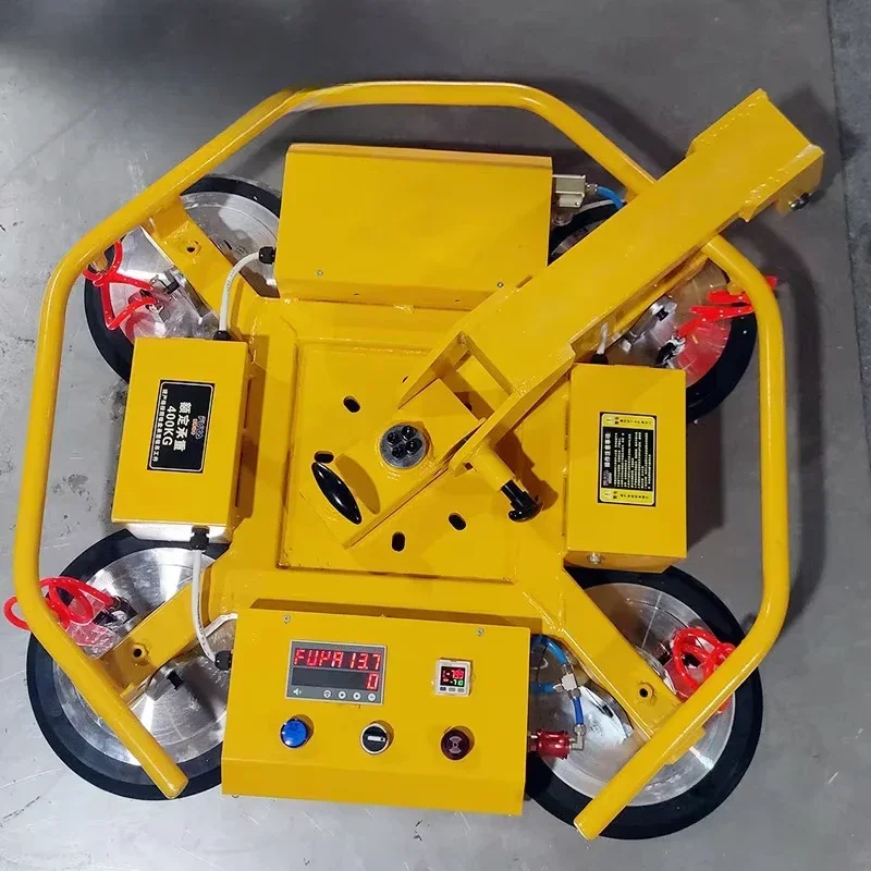 SOVE Electric Easy Operate Vacuum Glass Suction Crane Lifter for Loading Glass Curtain Wall with 400kg Sheet Metal XR-G400 view 3