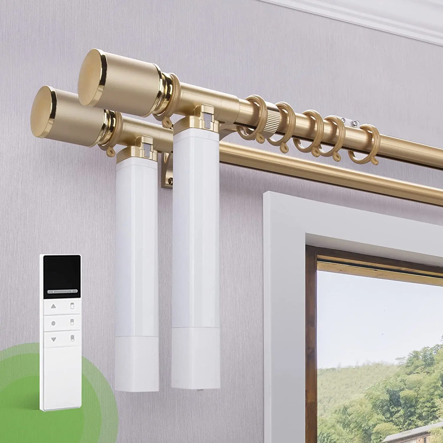 automatic curtains motorized smart curtain blind curtain rods for window