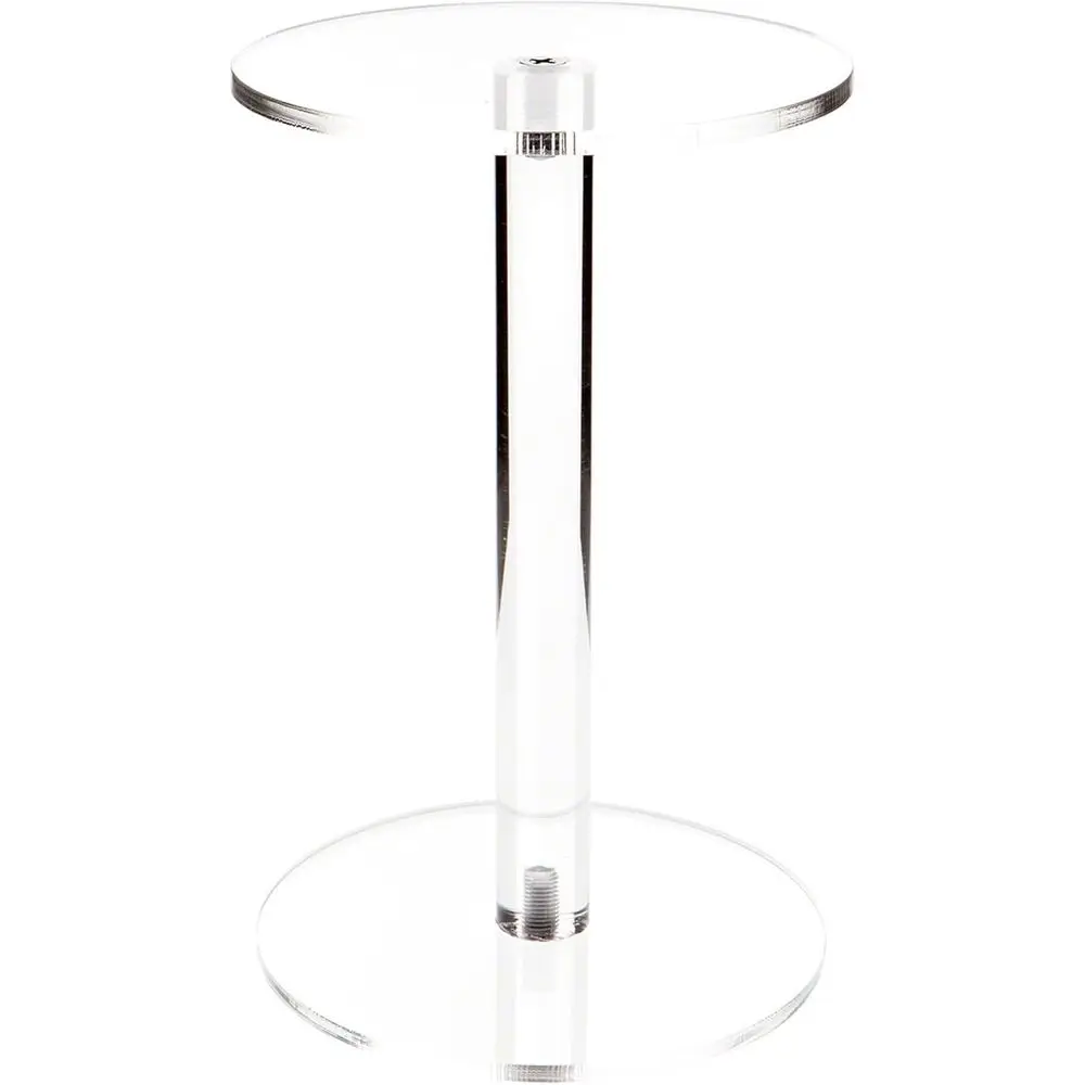 

Acrylic Round Stand Riser, 9.5 Tall x 6 Diameter, 1/4 Thick (Set of 2)