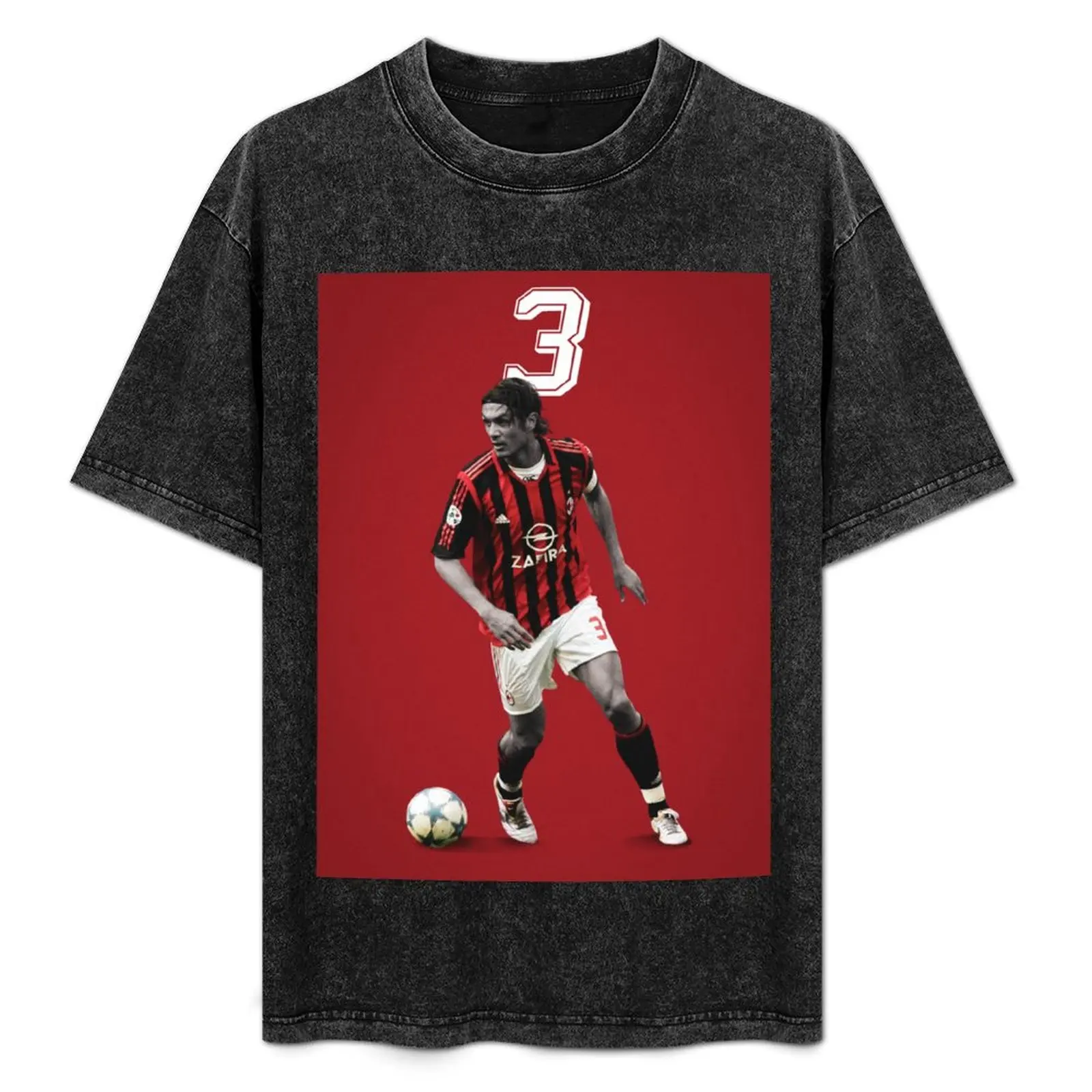 

PAOLO MALDINI LEGEND T-Shirt Abstract Pattern Print Top