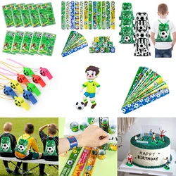 Football Party Favors Boy Cake Decoration Soccer Theme Birthday Party Decoration Cupcake Topper Baby shower Party Decor Toy