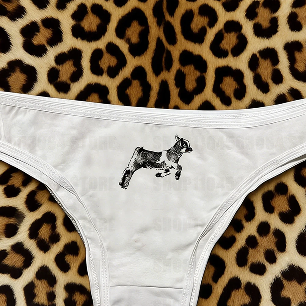Summer New Y2K Fashion Cartoon Printed Simple Basic Multi functional Casual Gothic Hip Hop Street Style Emo Girls' Underwear