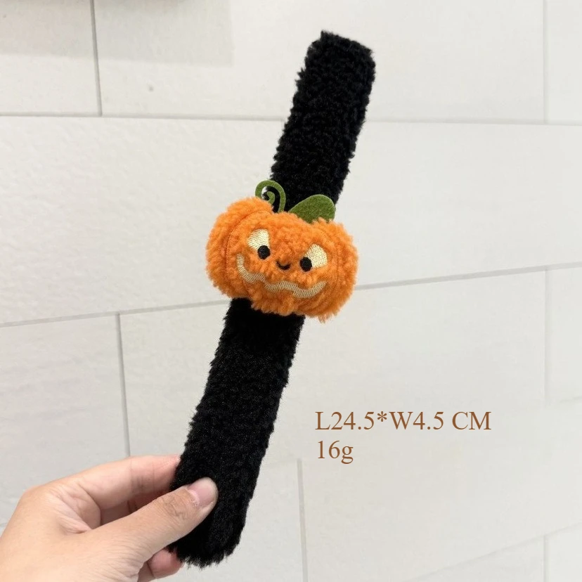 กำไลข้อมือฮาโลวีน, สายรัดข้อมือสำหรับชุดแฟนซี, อุปกรณ์งานปาร์ตี้ Trick or Treat, ของขวัญงานปาร์ตี้ฮาโลวีนสำหรับเด็ก วัยรุ่น และผู้ใหญ่