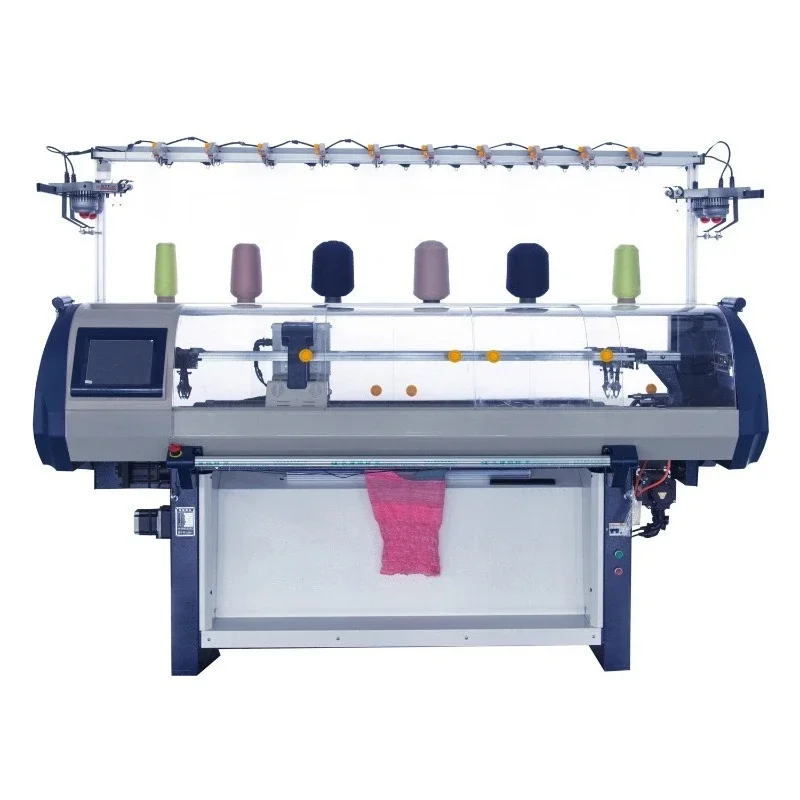 Rib knitting machine, collar machine single system automatic knitting machine
