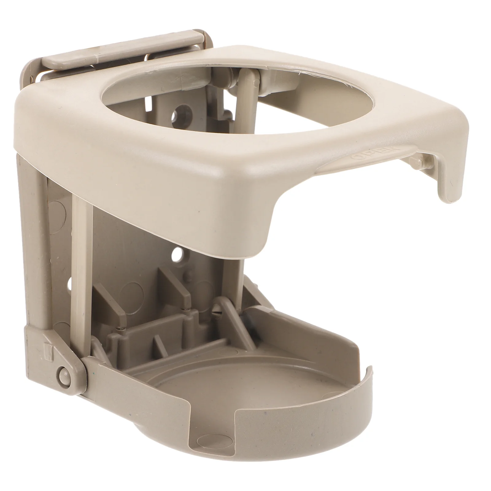 

Car Tray Drink Holder Cup Adapter Vehicle Beverage Rack for Center Console Expander Beige