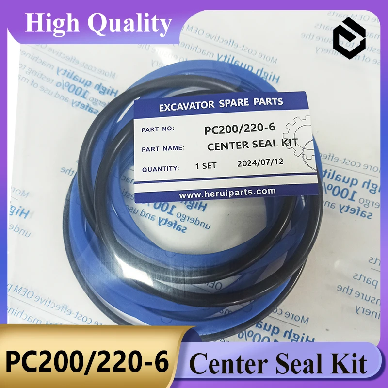 PC200-6 PC220-6 Center Joint Seal Kit Excavator Seal Kit for Komatsu pc200-6 pc220-6 Excavator Parts