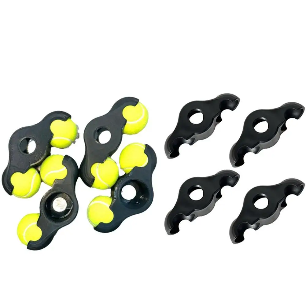 Cycling Snap Feet Adapters Cycling Bike Foot Pads Shock Absorbing Tennis Ball Foot Pads For Wahoo Kickr Core Workout Equipment