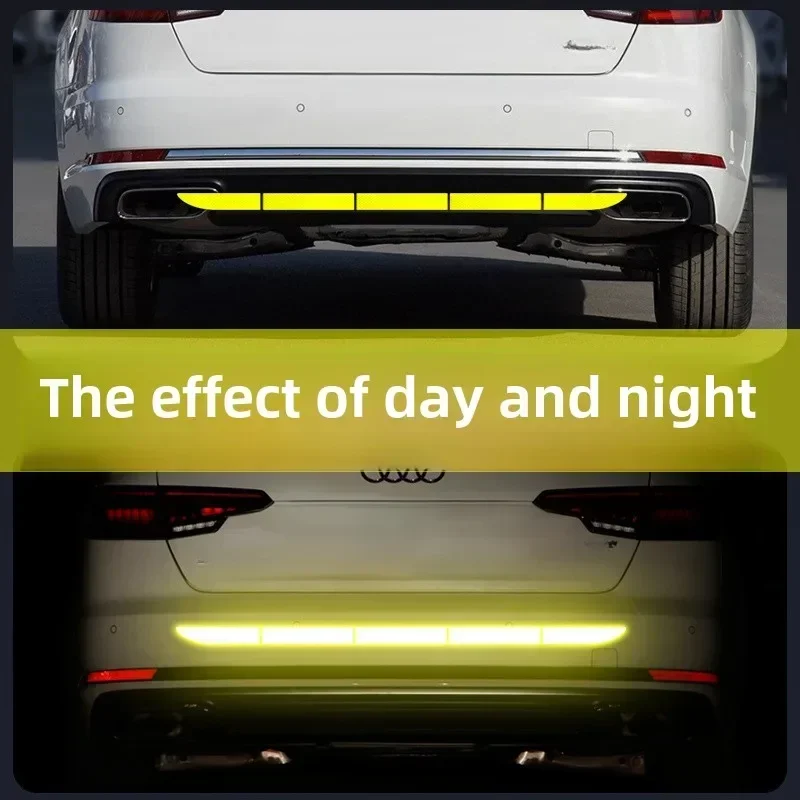 

Car Sticker Reflective Warning Safety Tape Anti collision warning reflective sticker for automobile trunk