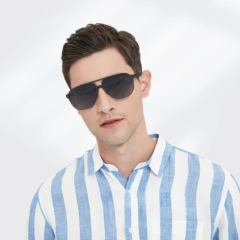 

Stainless steel Vintage Men's Sunglasses Gradient Mirror Men Coating Classic Sun Glasses Women Male Driving Accessories Eyewear