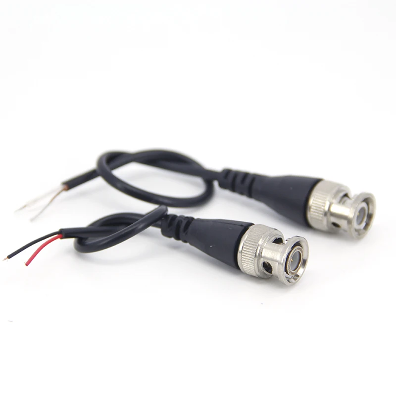 Bnc Connector Kabel Bnc Mannelijke Vrouwelijke Stekker Adapter Pigtail Draad Lijn Voor Cctv Camera Accessoires W28