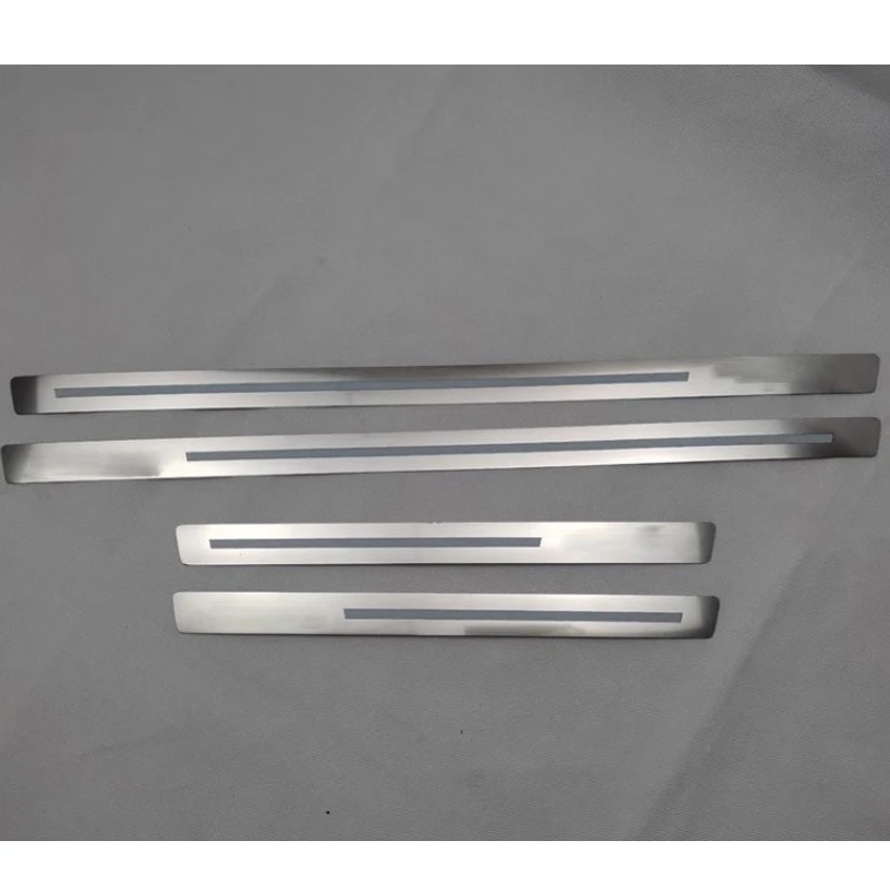 For VOLKSWAGEN Passat CC VW CC Door Sill Scuff Plate Cover Strip Stainless Steel Threshold Kick Pedal Trim Guard Car Accessories