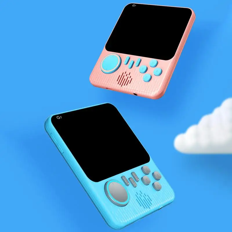 Pocket Game Machine Unique Cute Handheld Games Console Fun Plug & Play Video Games Compact Pocket Game Portable Entertainment