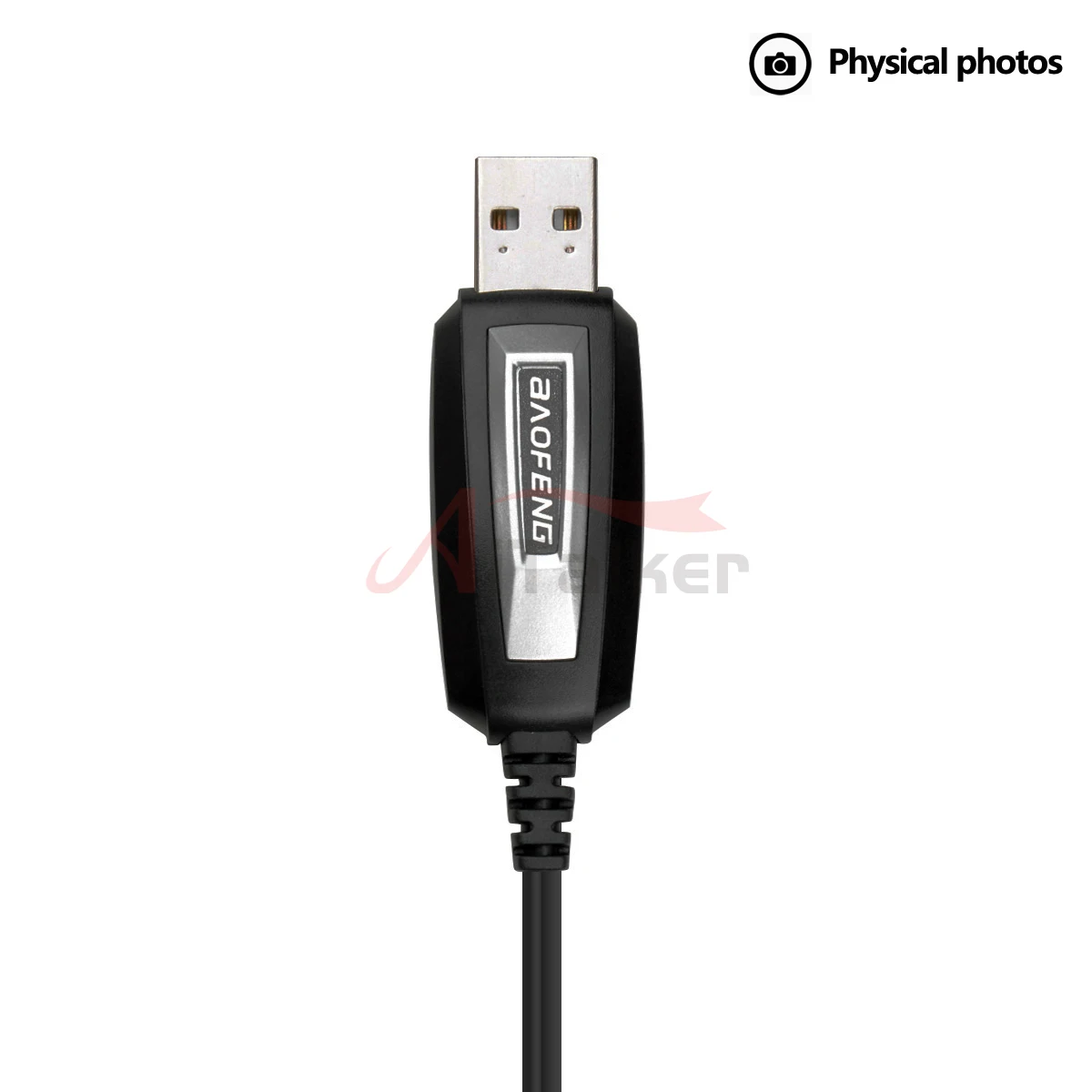 Kabel kabel USB do programowania Quansheng Baofeng do UV-K5 UV-5RE UV-5R Pofung UV 5r uv5r 888S UV-82 UV-10R dwukierunkowe Radio Walkie Talkie