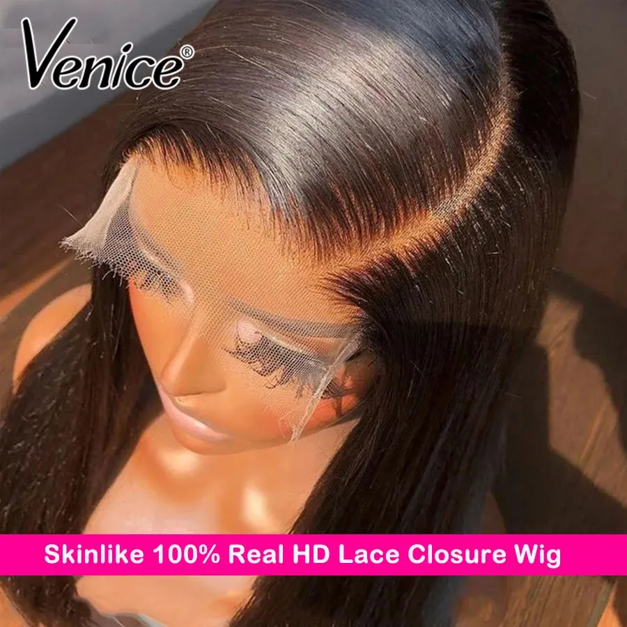 

13x4 HD Full Lace Front Human Hair Wigs 13x6 HD Lace Frontal Wigs Glueless Wear Go Wig Straight 5x5 6x6 Top HD Lace Closure Wigs