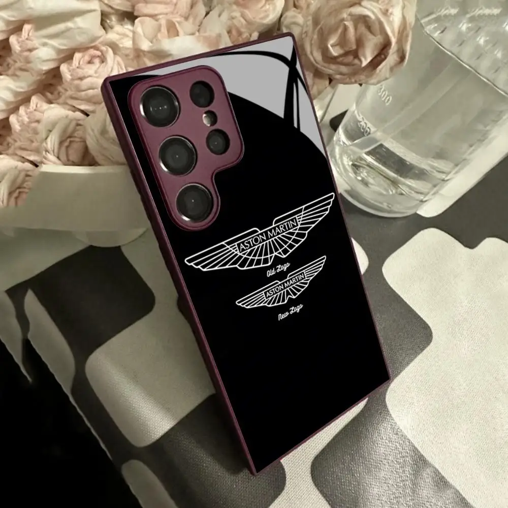 Aston Martin F1  Phone Case for Samsung S24 Ultra S23 S22 S20 Fe S21 Plus Galaxy A54 A34 A24 A53 M54 Note 20 Glass Cover