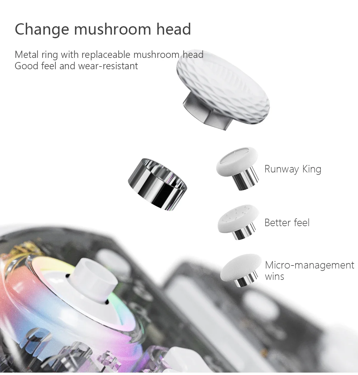 LinYuvo KS37B Kontroler bezprzewodowy Meteor Light Joycons do Nintendo Switch/OLED z programowalnym/sterowaniem ruchu/podwójnym wibracją