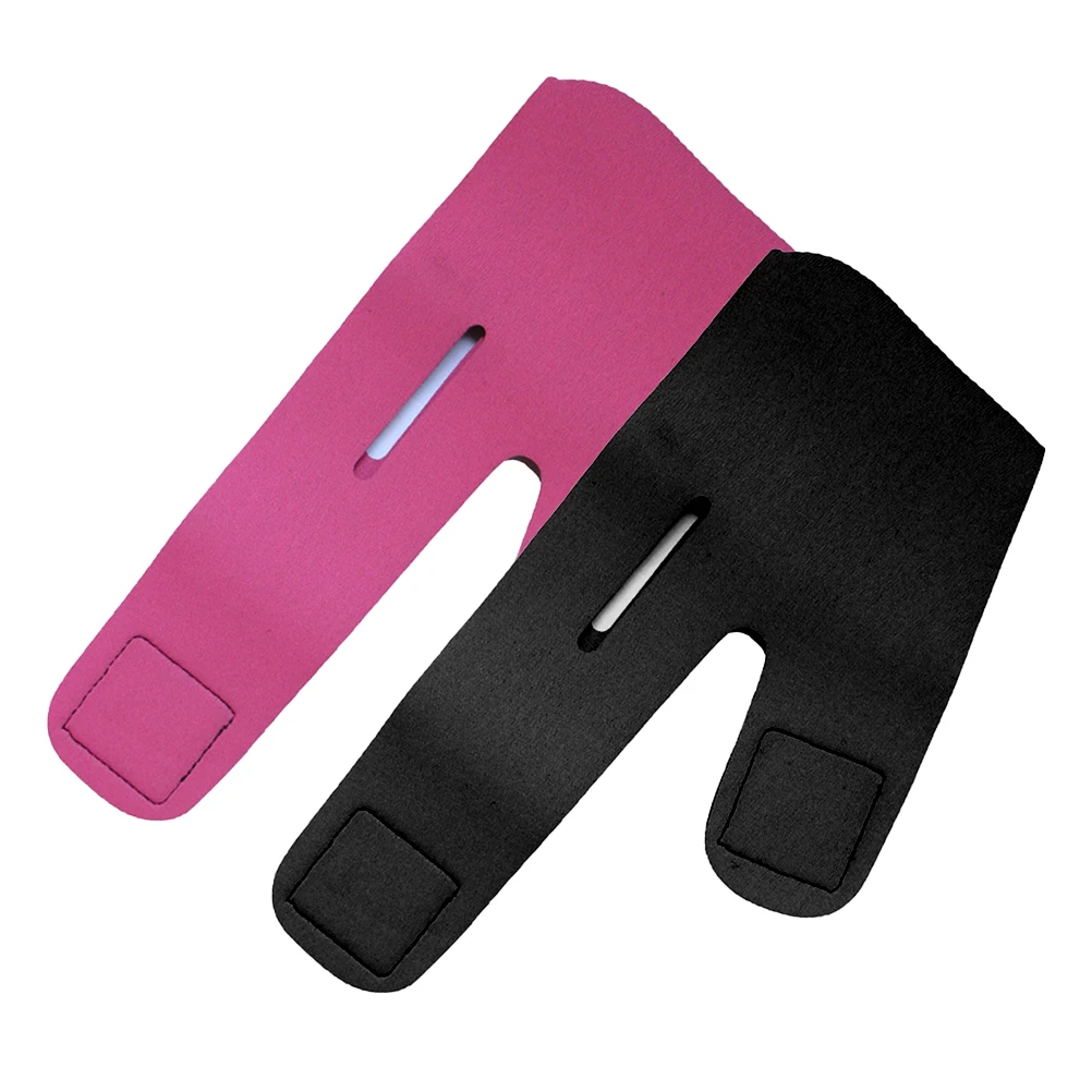 

2pcs Lifting Belt V Shape Face Mask Slim Chin Strap Adjustable Elastic Face Skin Tightening Tool Radiant Skin Sleep