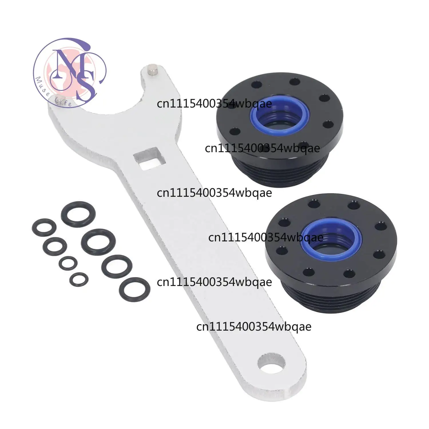 Marine Hydraulic Steering Cylinder Seal Repair Kit with Wrench Tool