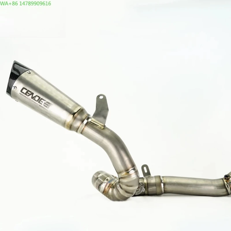

Forged Exhaust System For MotorcycleModified Titanium Alloy Motorcycle Exhaust With Valve Muffler For MV Agusta F3 800RR To 2021