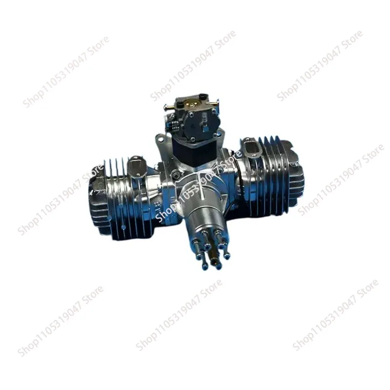 DLE111 model aircraft  engine dual cylinder two-stroke side exhaust naturally air-cooled manual start 111CC displacement