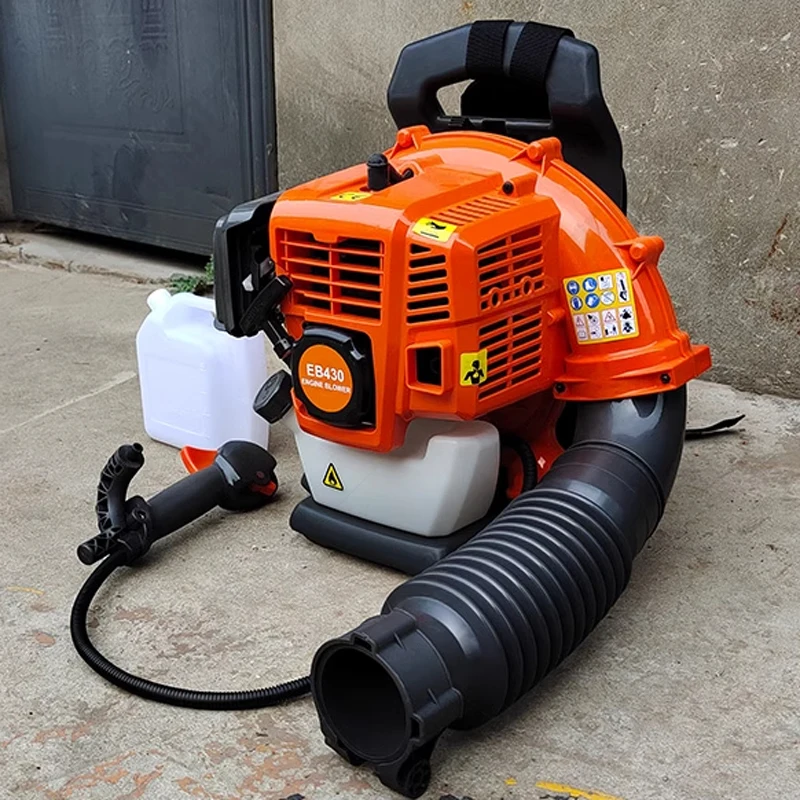 Hand-pushed road high-wind mechanical ground blower dust removal snow blowing soil air Backpack road blower(Customized)