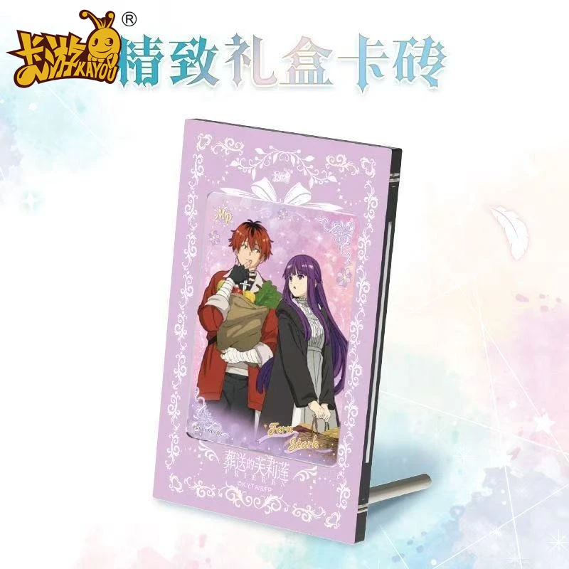 KAYOU 정품 Frieren: Beyond Journey's End Adventure Journey 컬렉션 카드 Poetry of Time 컬렉션 에디션 주변기기 선물