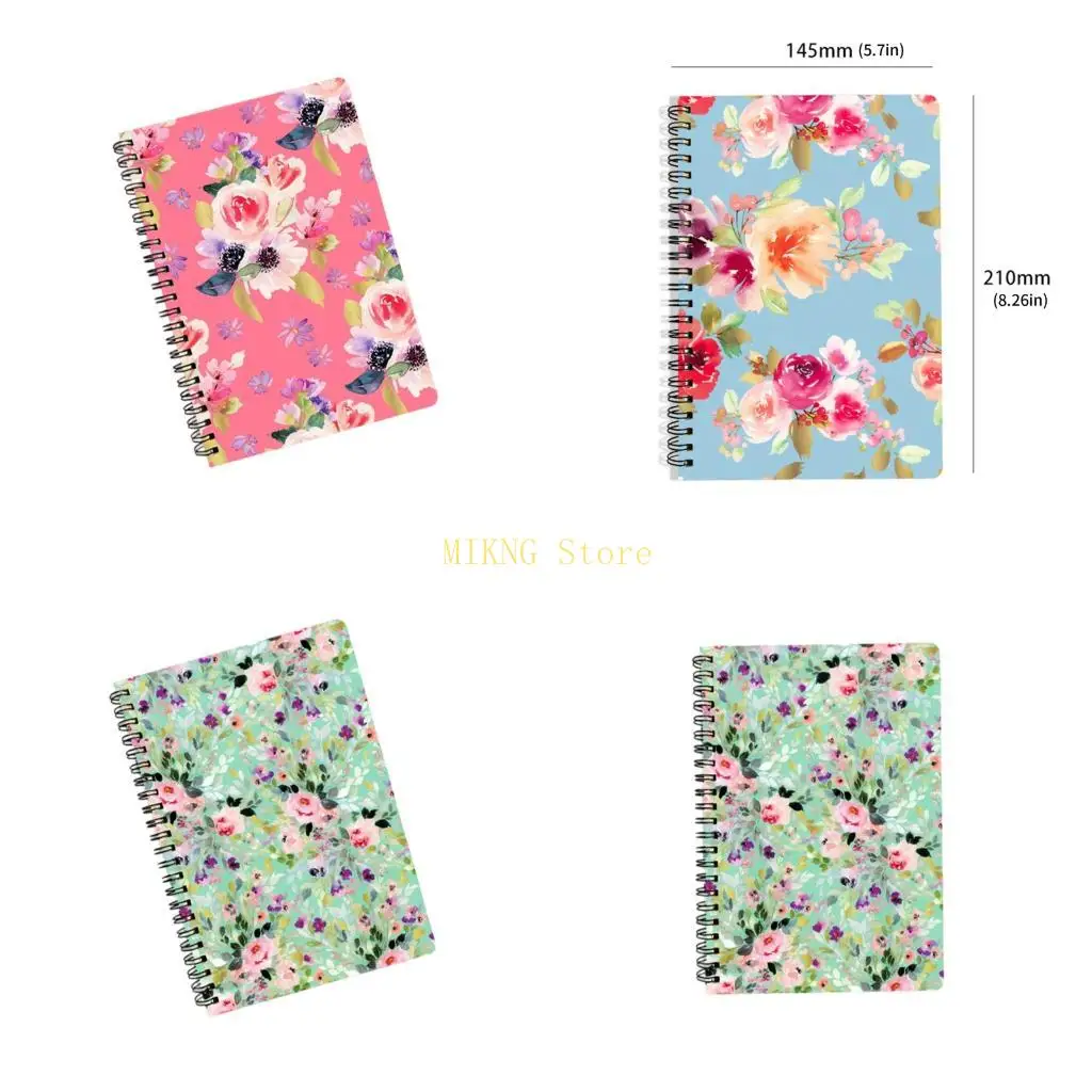 cuaderno cuaderno portátil 5 portátiles cuaderno cuaderno cuaderno calibos cuadros espirales para