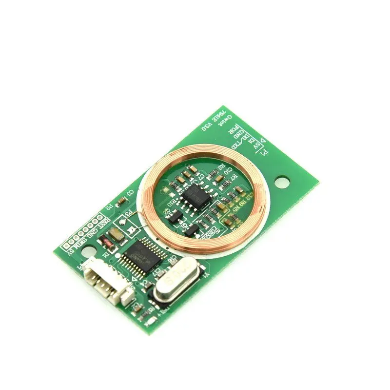 1pcs RFID Reader Wireless Module UART 3Pin 125KHz Card Reading EM4100 8CM DC 5V for arduino IC Card PCB Attenna Sensor Kits